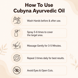 CUBYNA Daily Joint Care Ayurvedic Oil