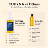Cubyna Daily Joint Care Ayurvedic Oil