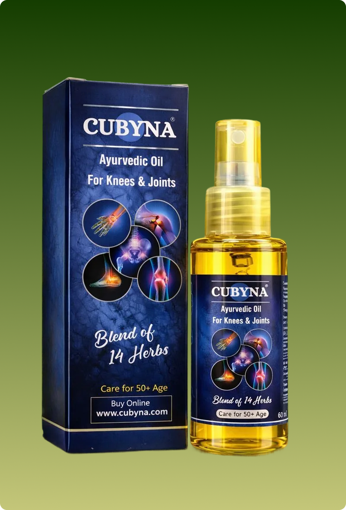 Cubyna Ayurvedic Pain Oil