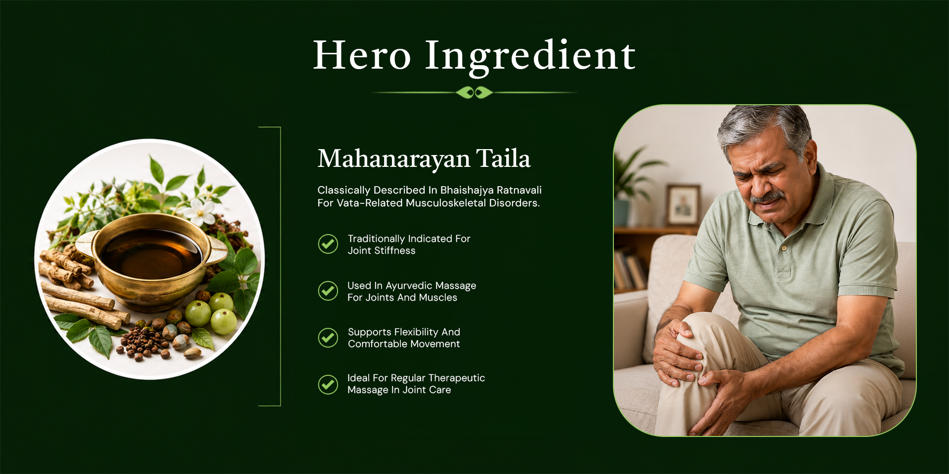 CUBYNA Daily Joint Care Ayurvedic Oil