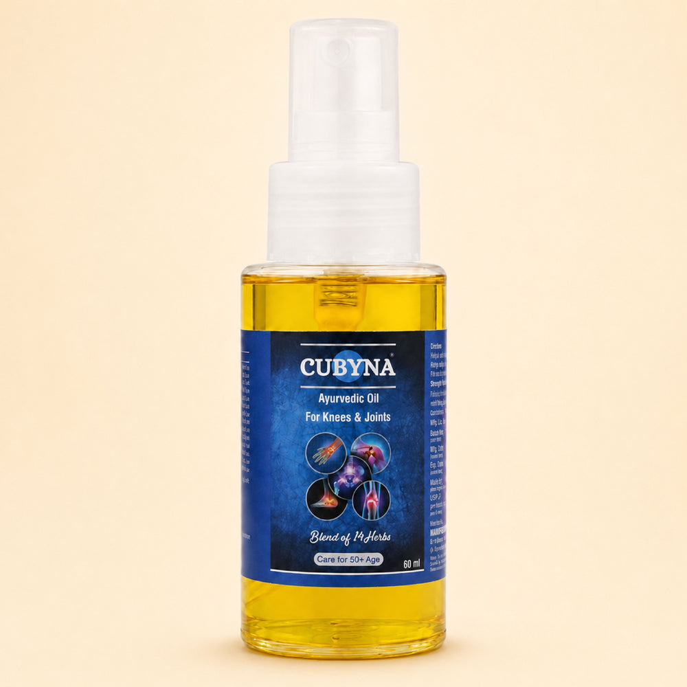 CUBYNA Daily Joint Care Ayurvedic Oil