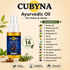 CUBYNA Daily Joint Care Ayurvedic Oil
